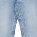 Jeans straight fit con risvolto Blu denim chiaro