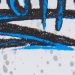 Tričko s graffiti potlačou oversize Optická biela