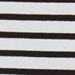 Striped crop T-shirt Var optical whiteico