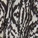 Zebra-gemustertes langes Kleid Var Wollweiß