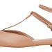 Ballet shoes with straps Beige
