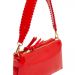 Bellows bag with chain Orange