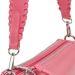 Bellows bag with chain Pink