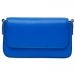 Чанта за рамо с кожен ефект Наситено синьо