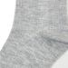 Balenie 2 bavlnené ponožky Var stredne svetlá sivá melanž