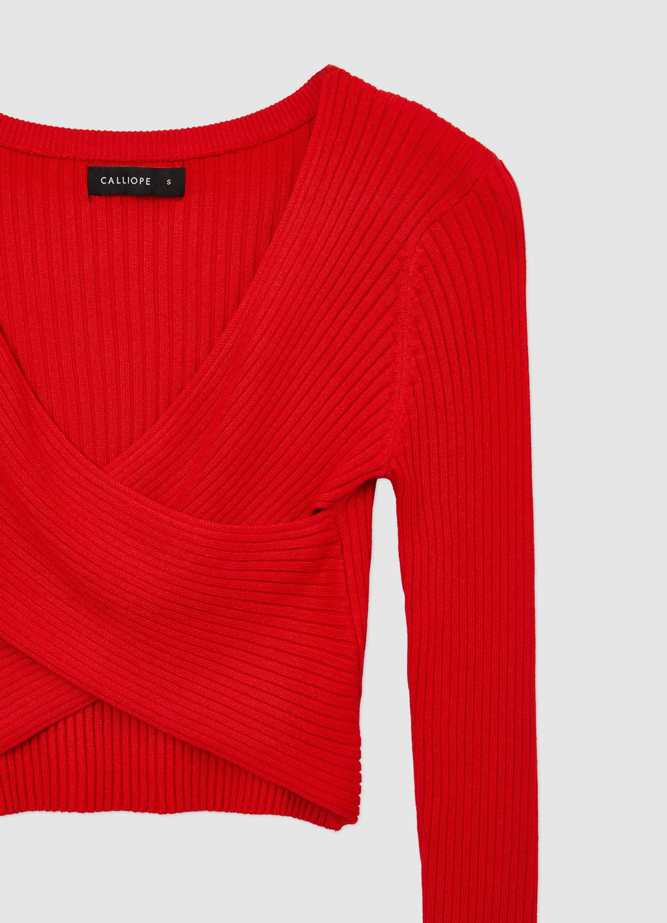 トップス Rosen Kreuz ribbed damage knit Rosen Kreuz】ribbed damage knit