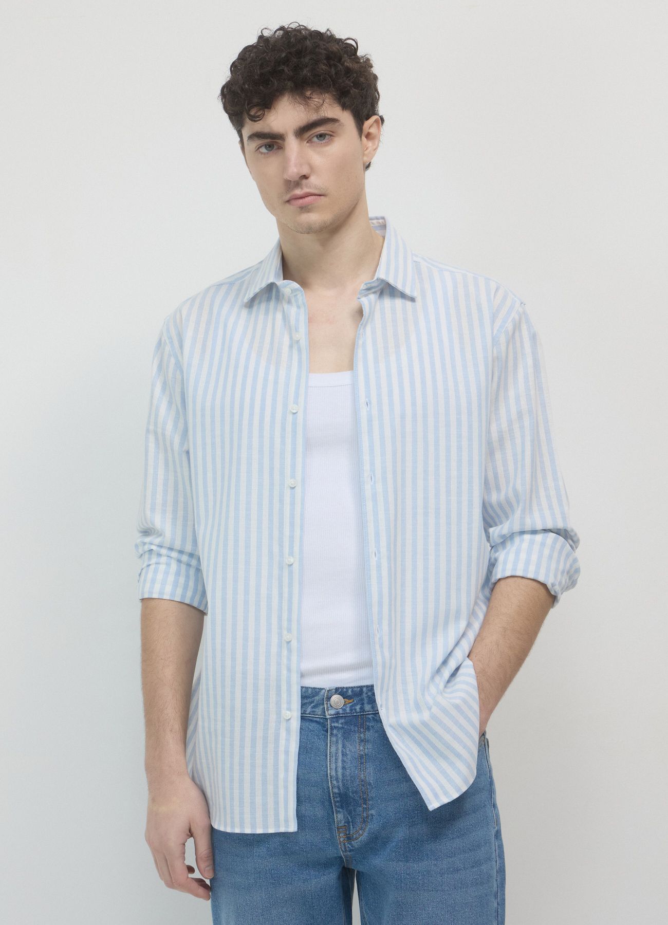 Long-sleeved shirt Man Calliope det_2