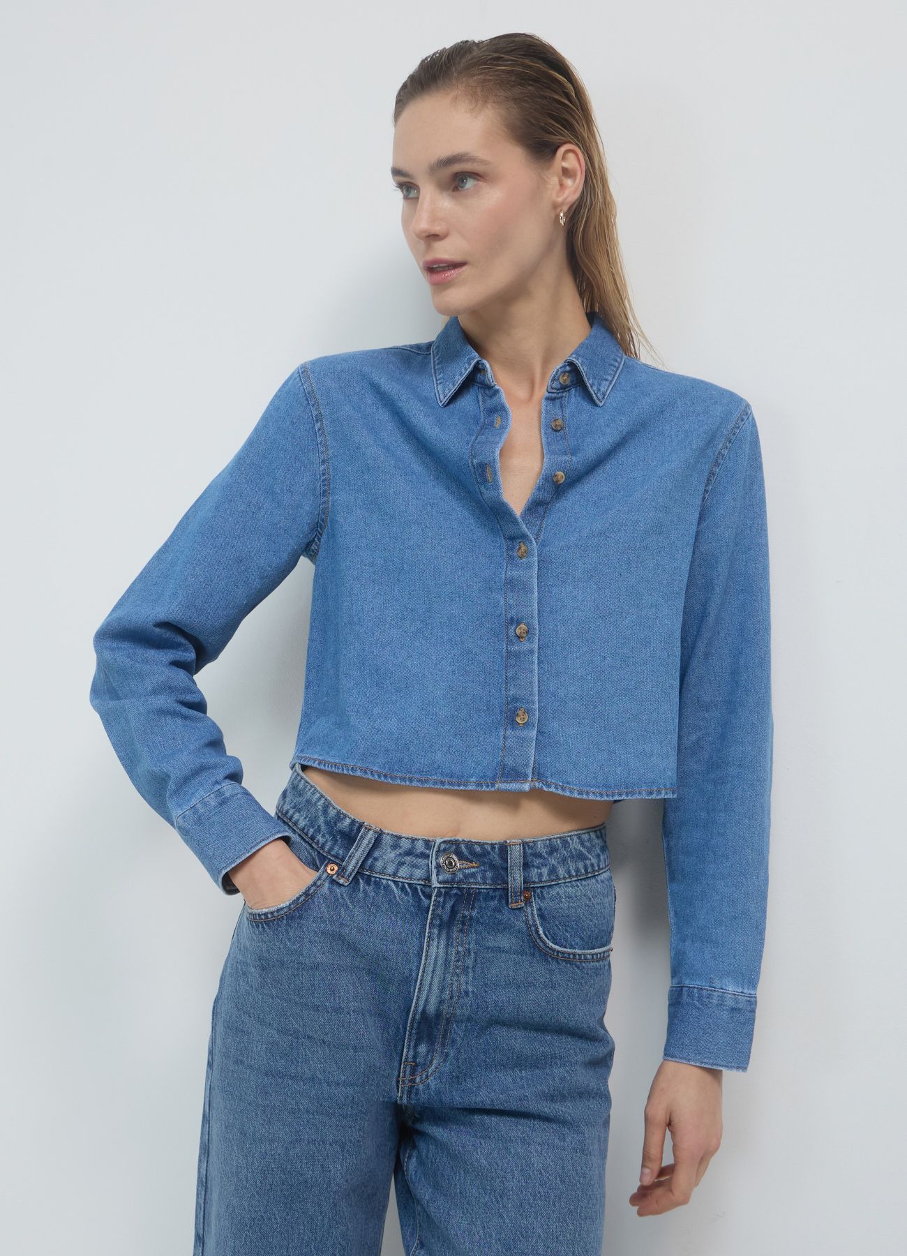 Long-sleeved shirt Woman Calliope det_2