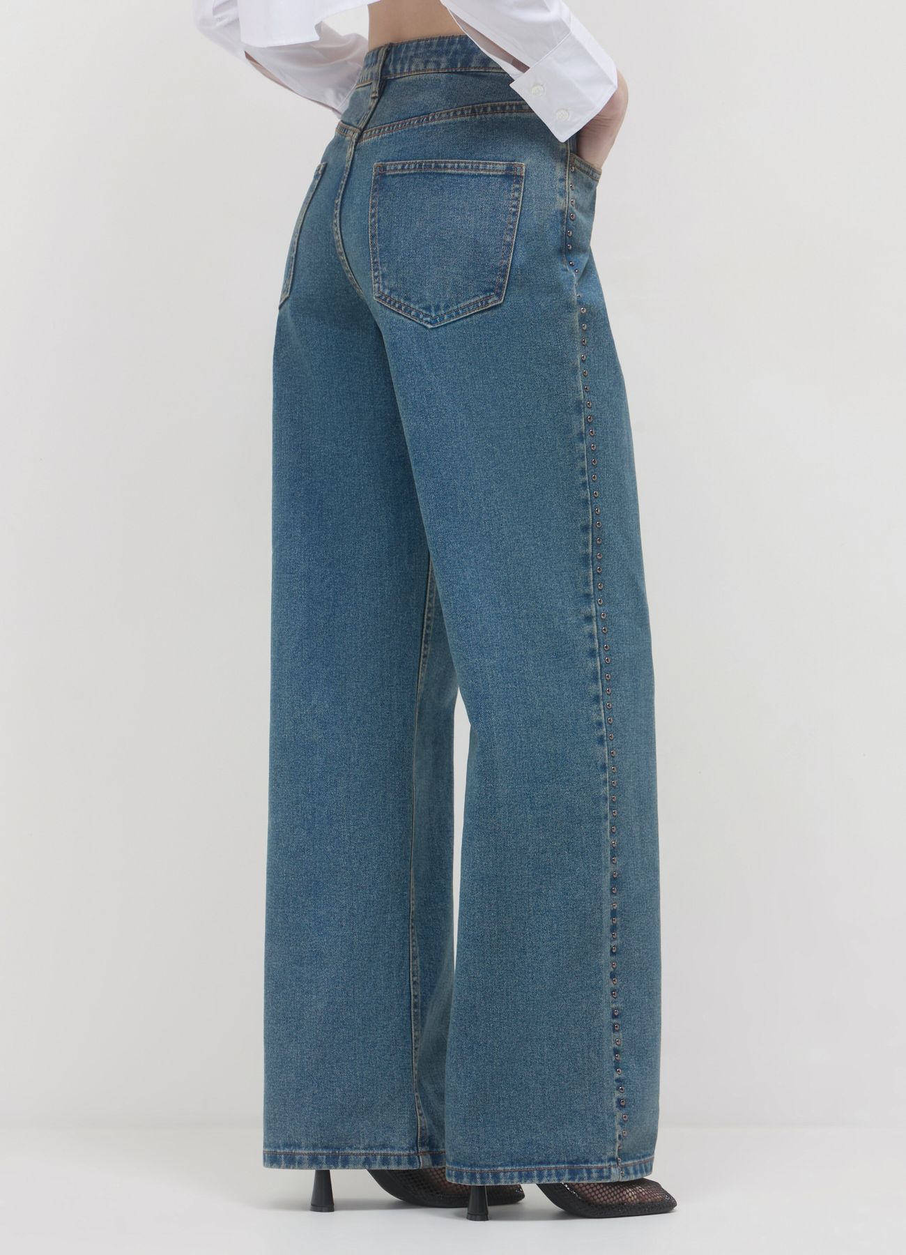 Long pants jeans Woman Calliope in_i4