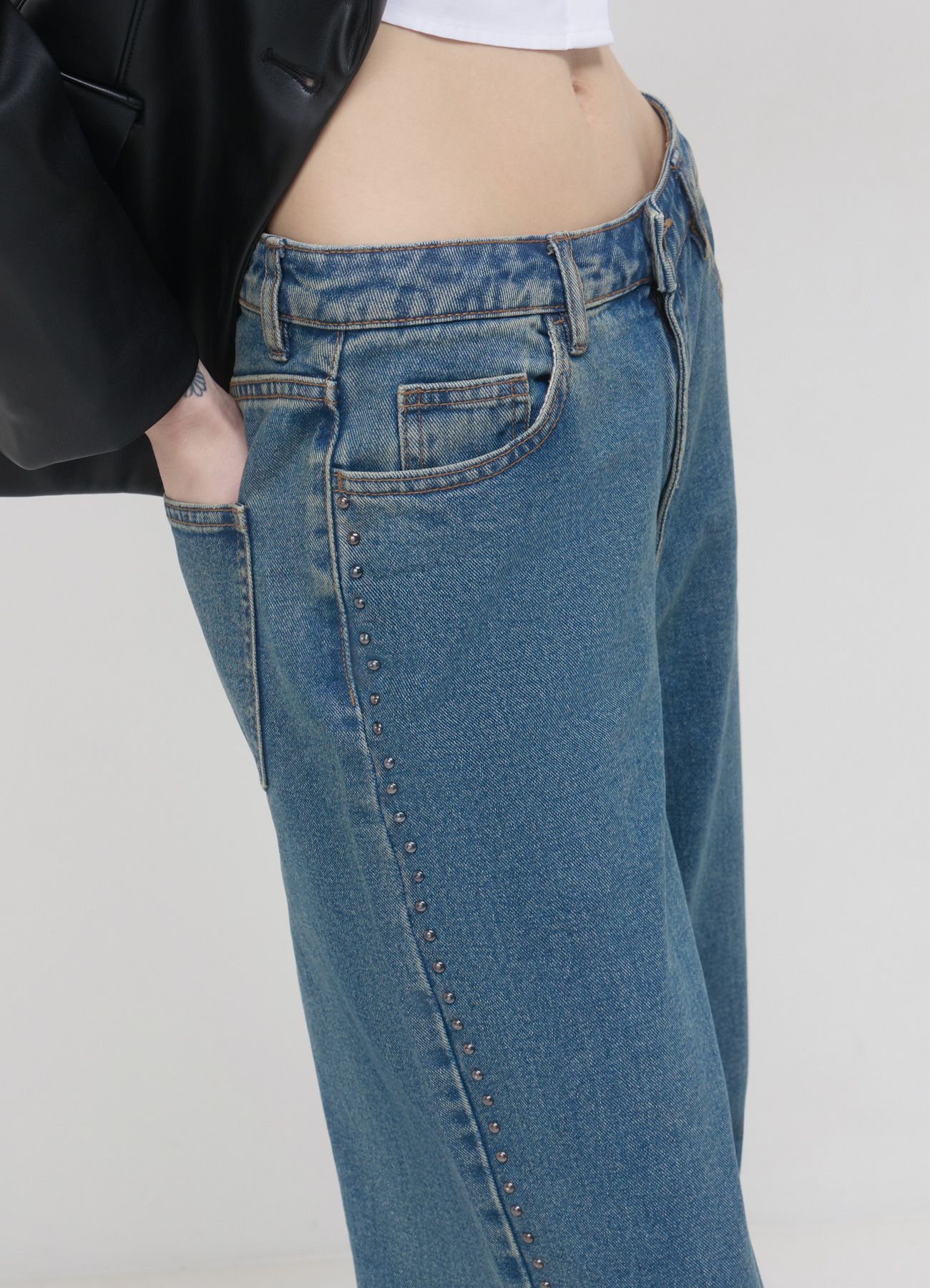 Long pants jeans Woman Calliope in_i5