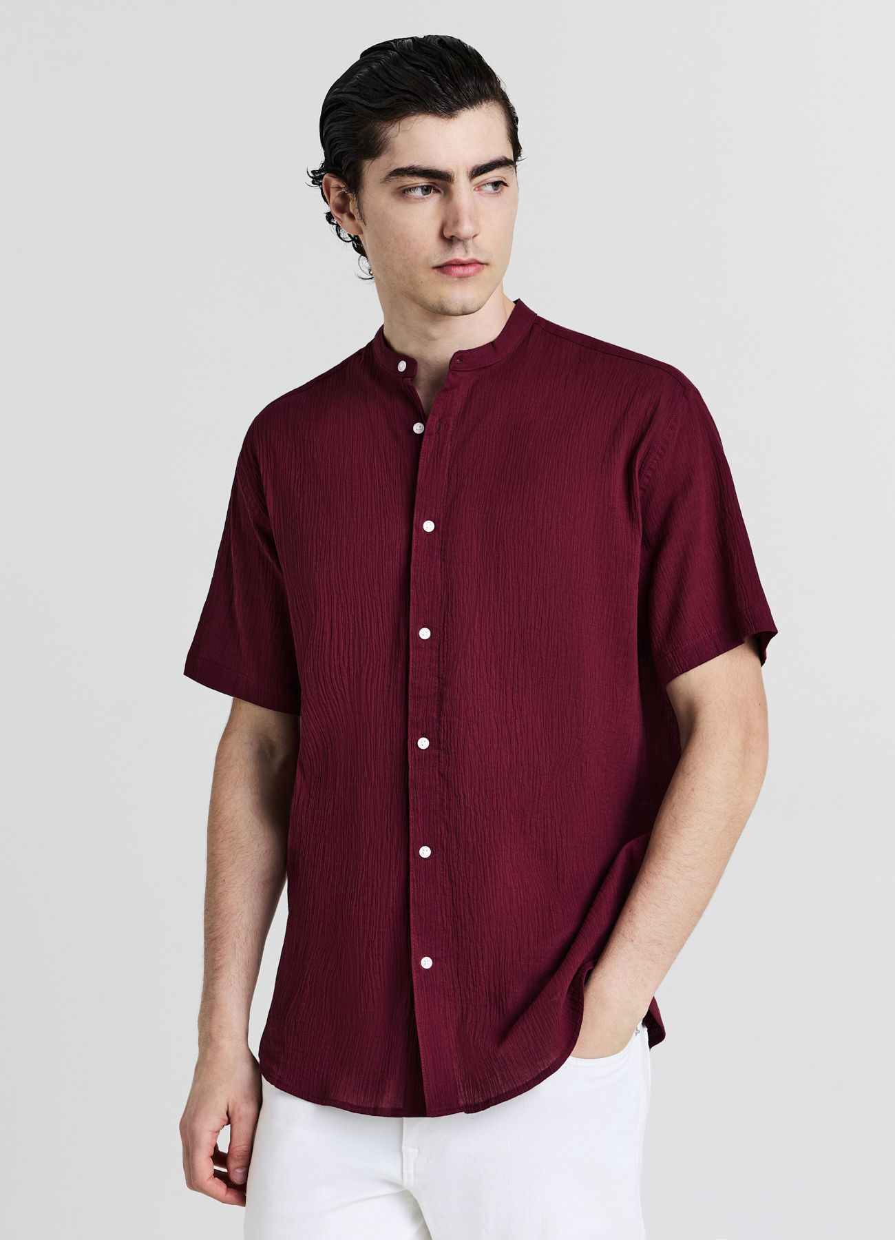 Short-sleeved shirt Man Calliope det_2