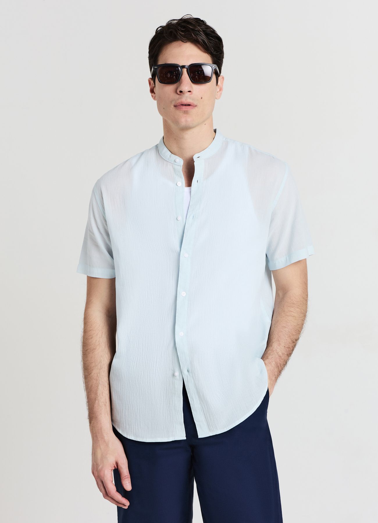 Short-sleeved shirt Man Calliope det_2