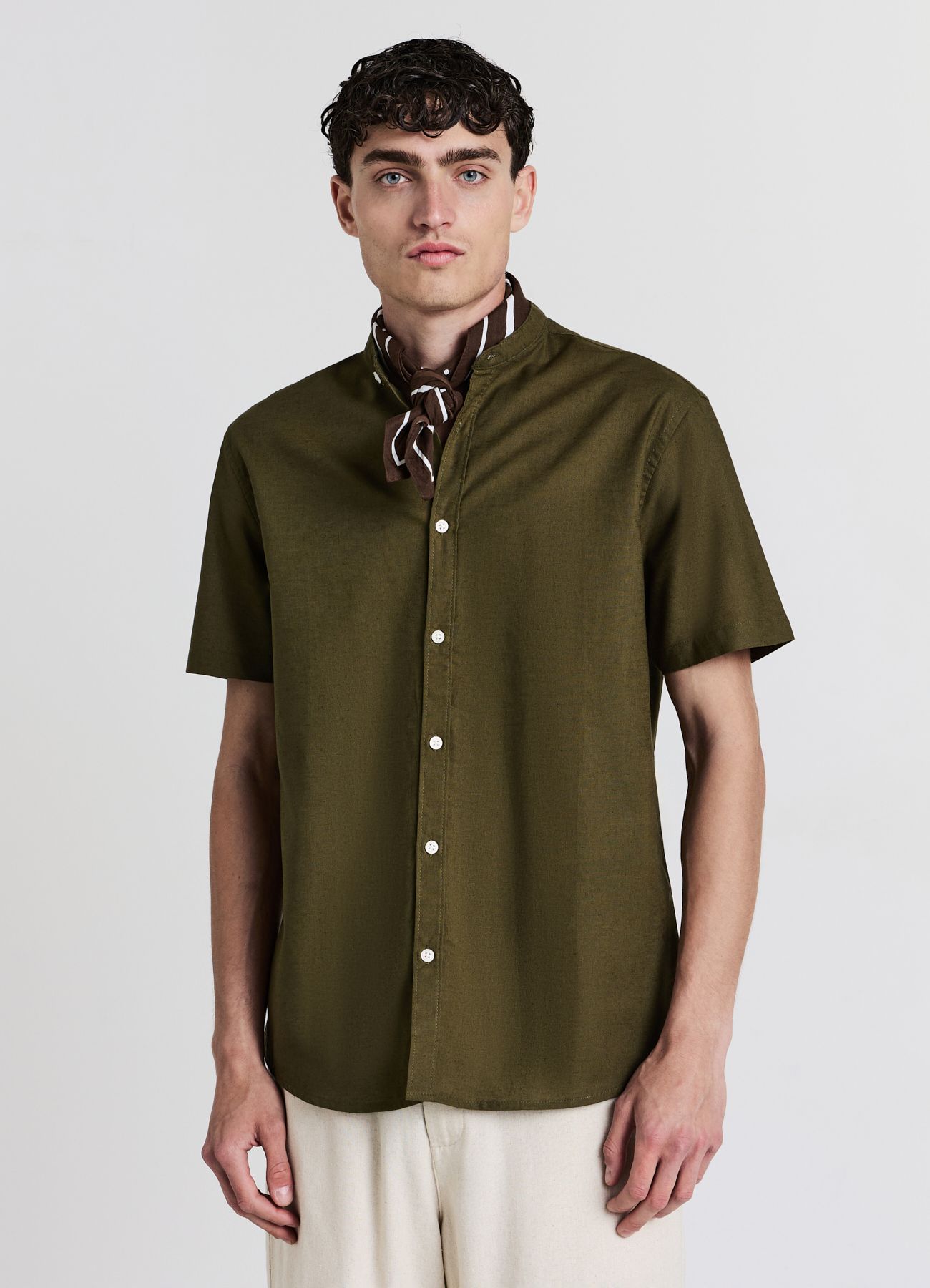 Short-sleeved shirt Man Calliope det_2