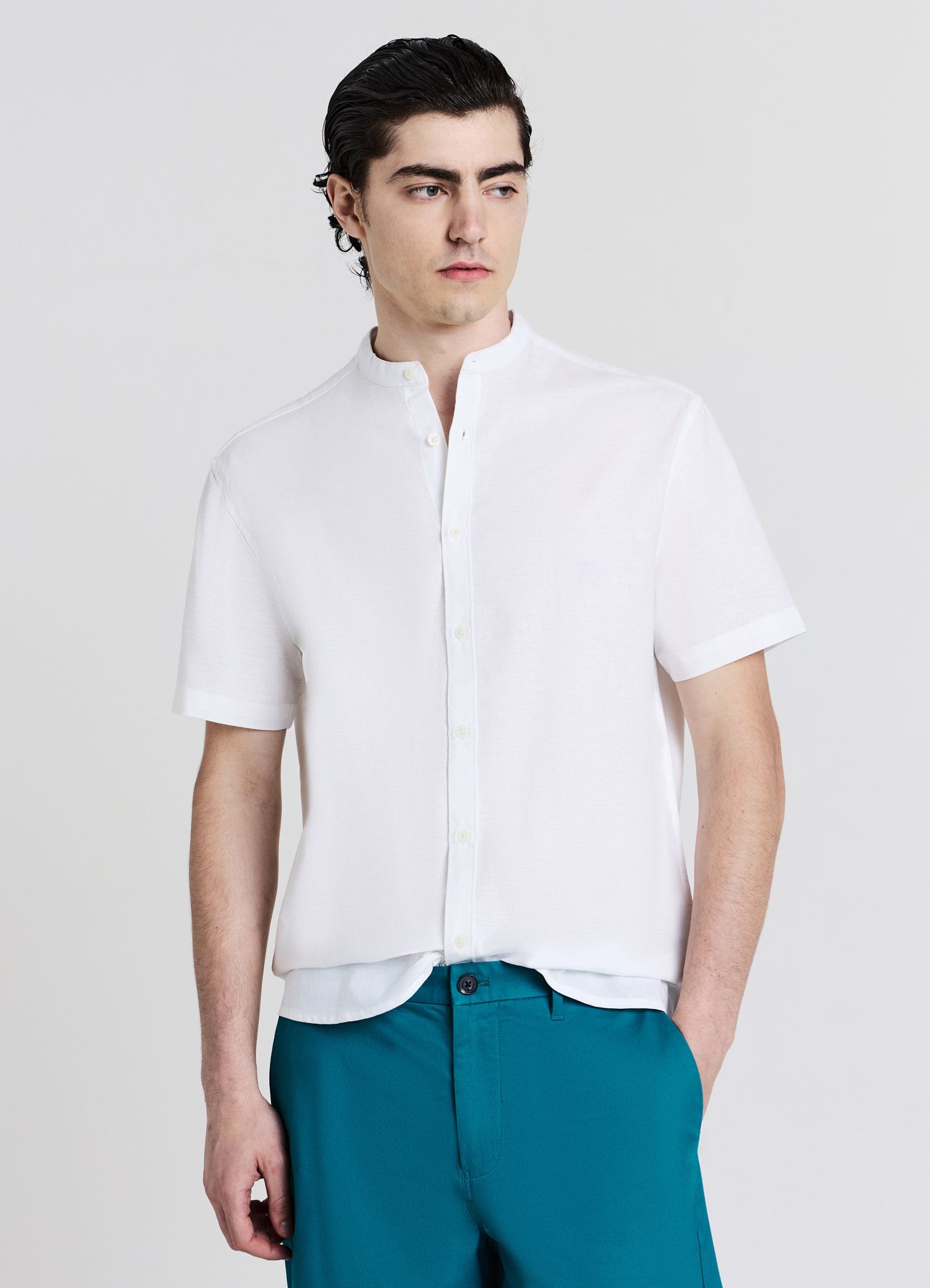 Short-sleeved shirt Man Calliope det_2