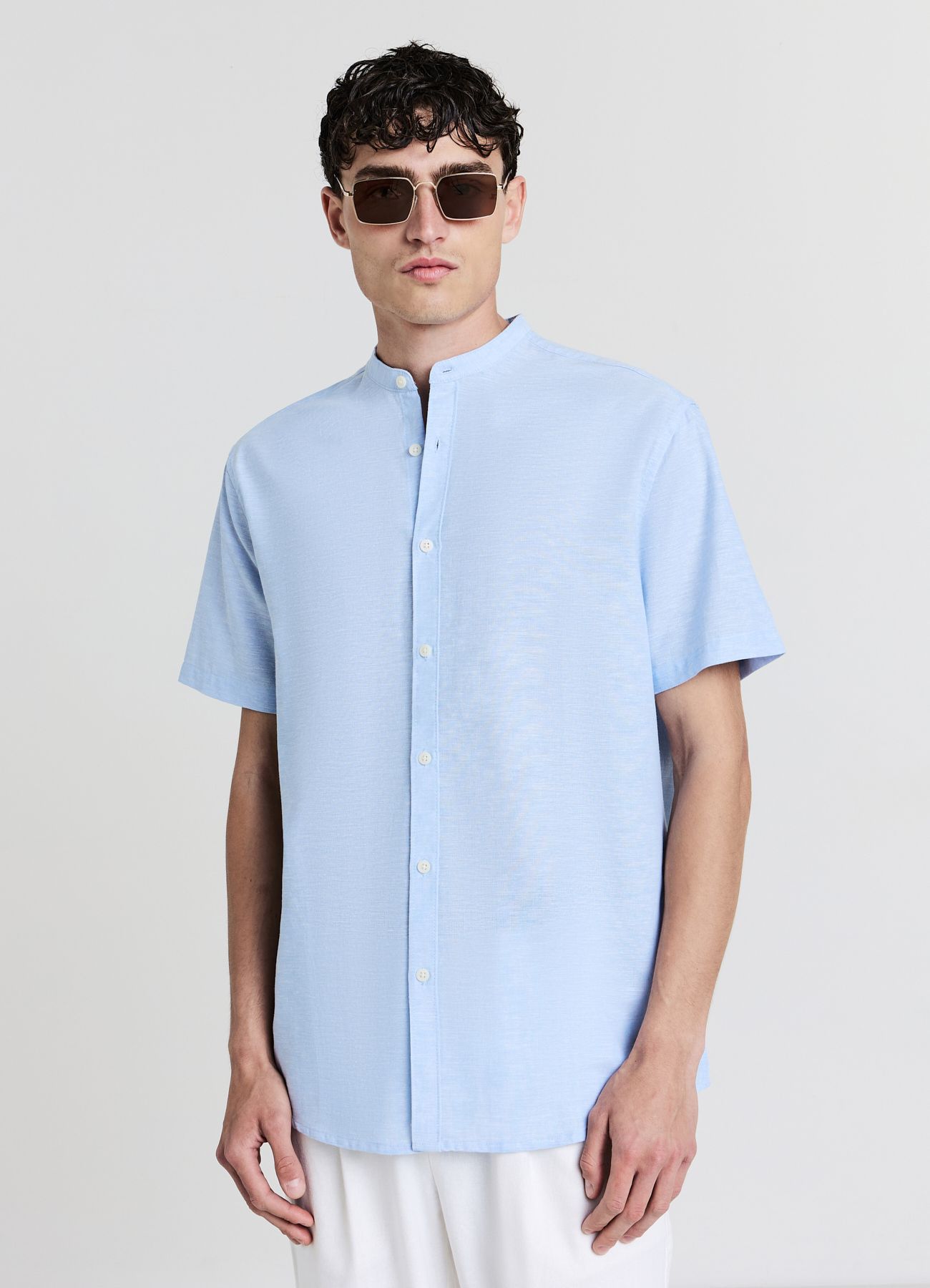 Short-sleeved shirt Man Calliope det_2