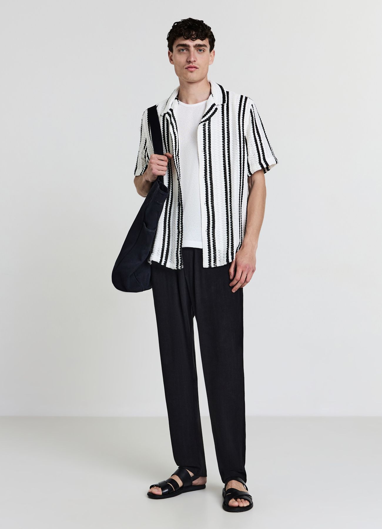 Short-sleeved shirt Man Calliope det_1