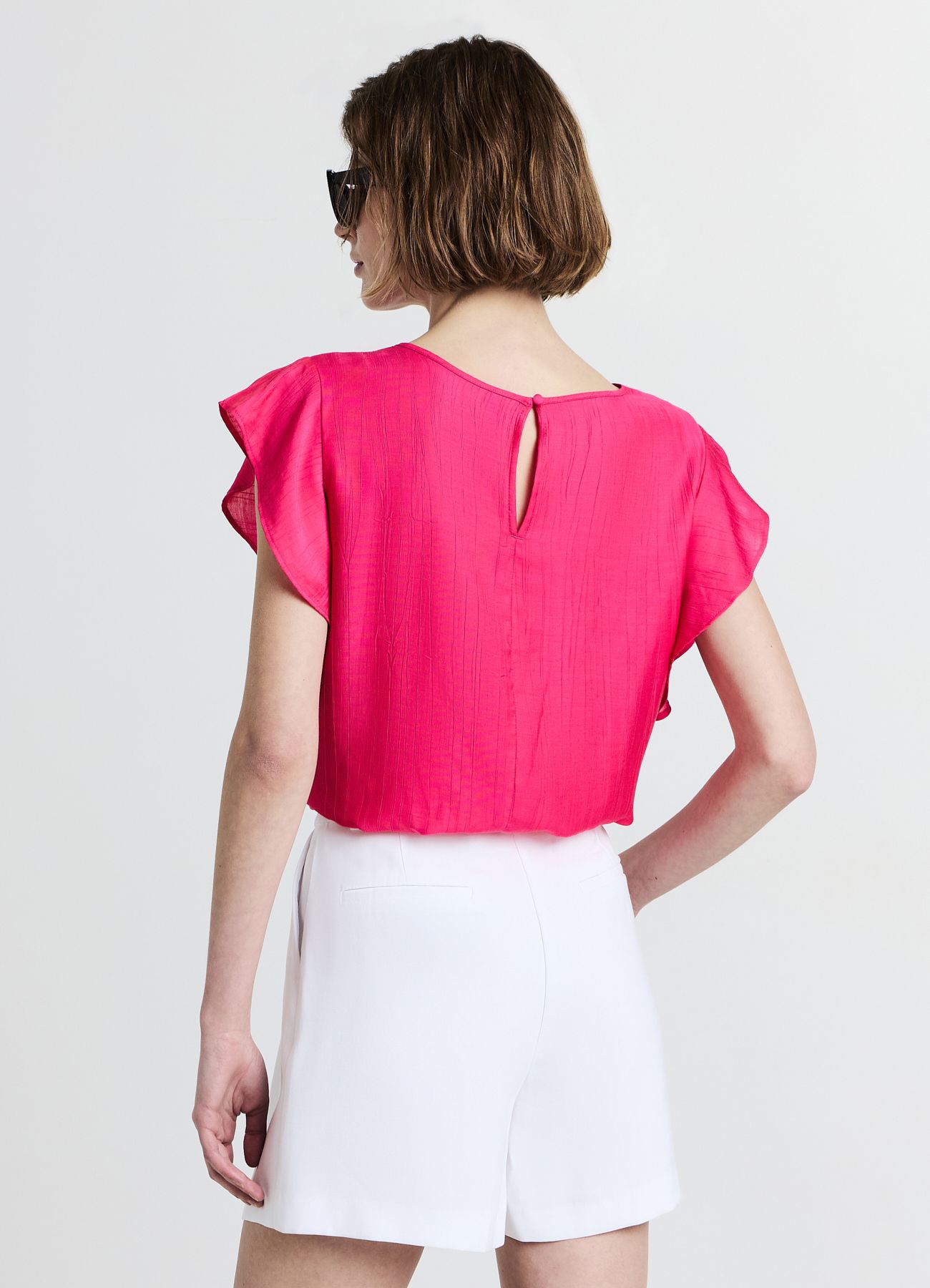 Short-sleeved shirt Woman Calliope det_3