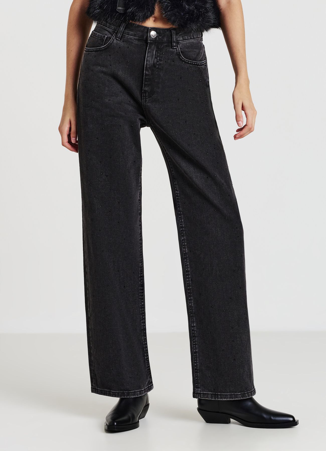 Long pants jeans Woman Calliope det_2