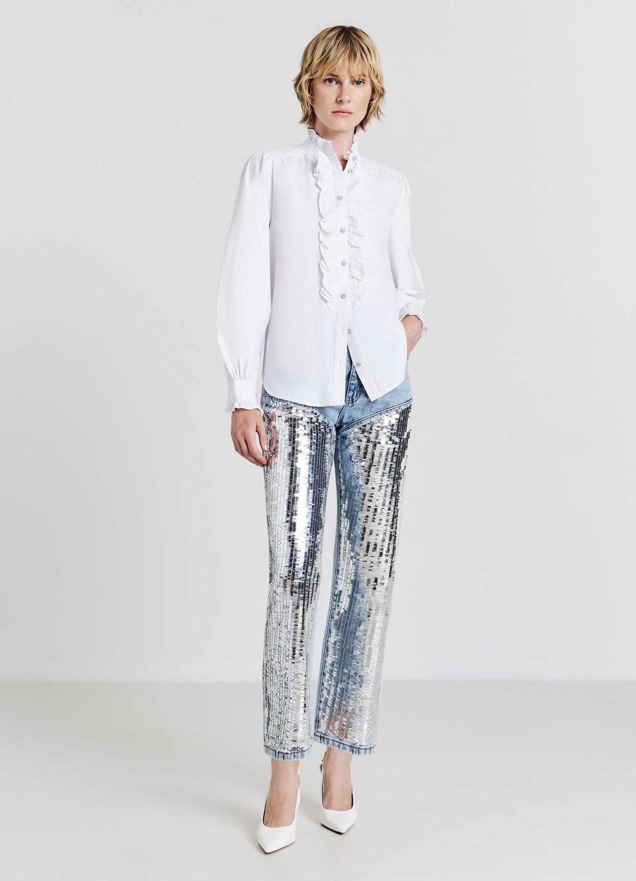 Long-sleeved shirt Woman Calliope det_1