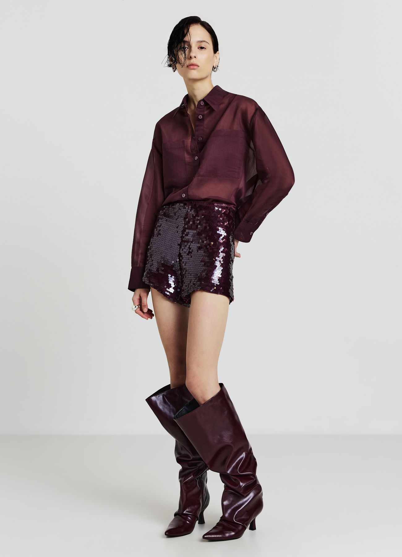 Long-sleeved shirt Woman Calliope det_1