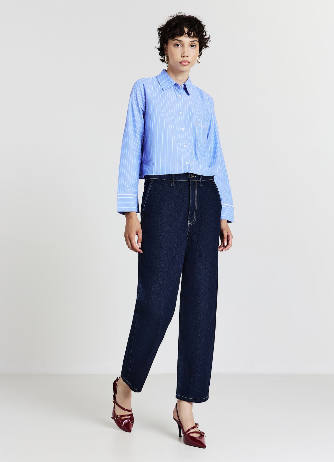 Long-sleeved shirt Woman Calliope det_1