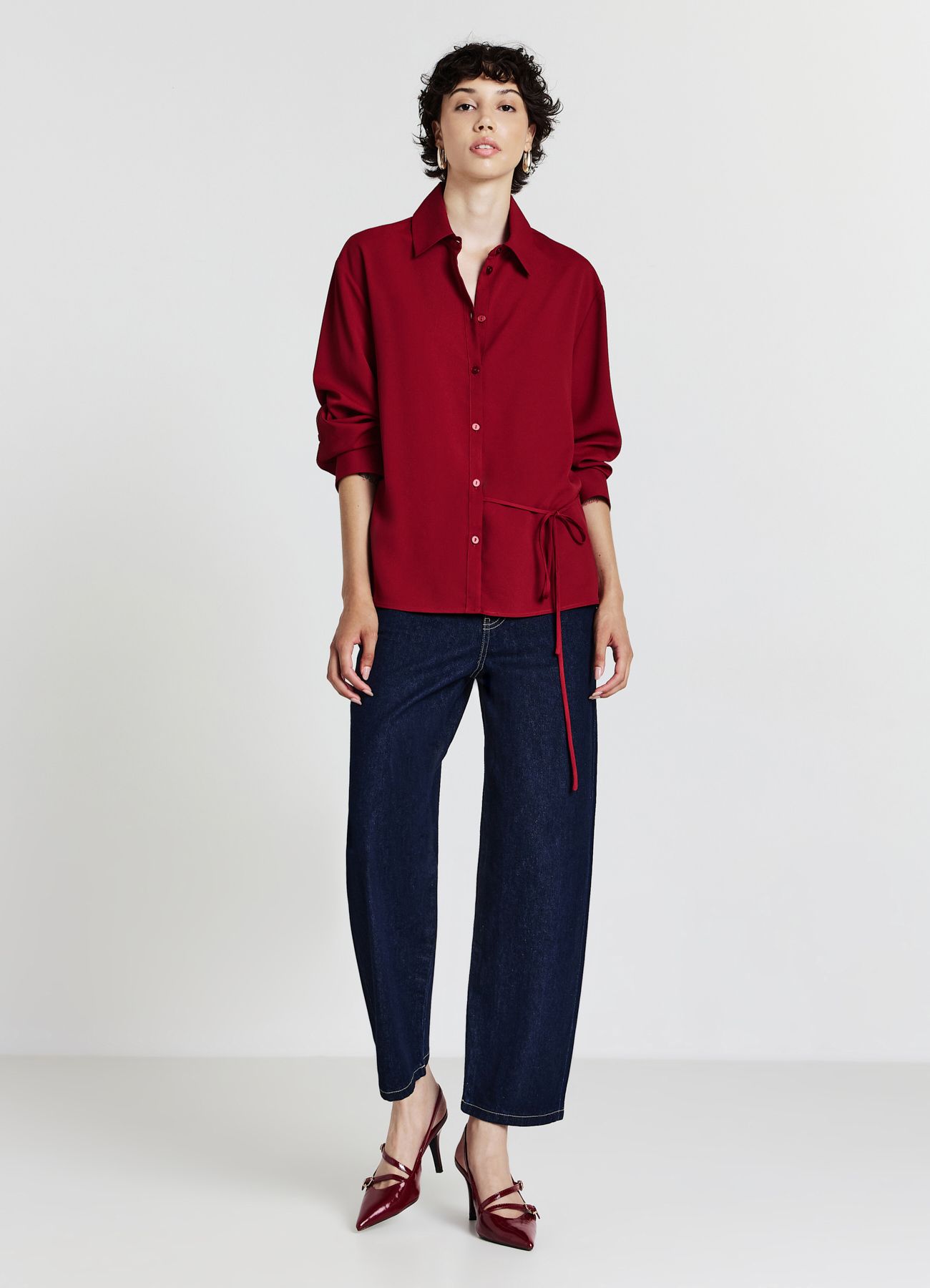 Long-sleeved shirt Woman Calliope det_1