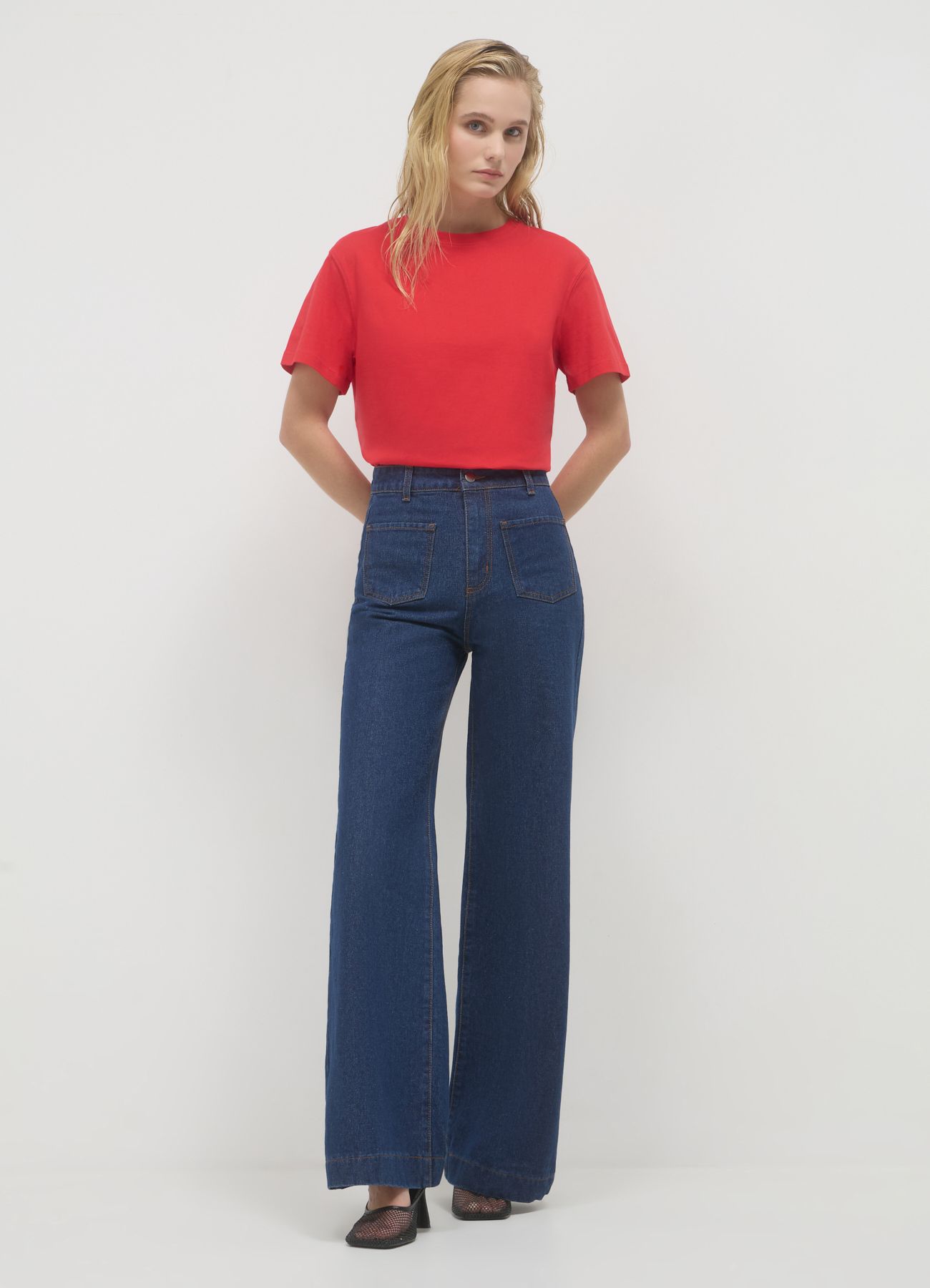 Pantalone Jeans Lungo Damen Calliope det_1