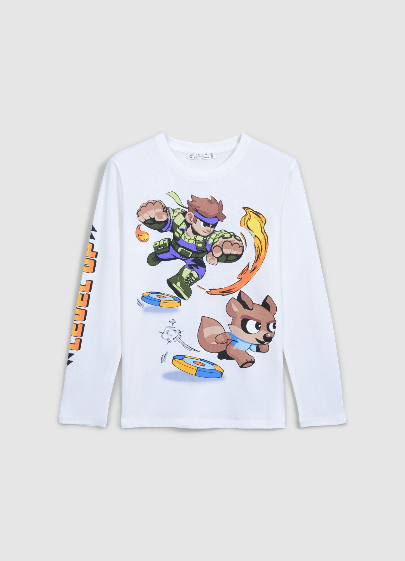 Long-sleeved T-shirt Boys Calliope Kids det_4