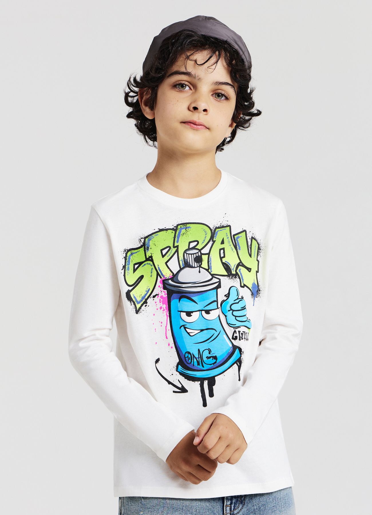 Long-sleeved T-shirt Boys Calliope Kids det_2