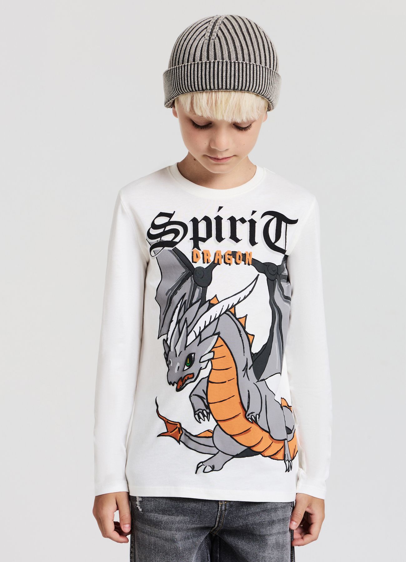Long-sleeved T-shirt Boys Calliope Kids det_2