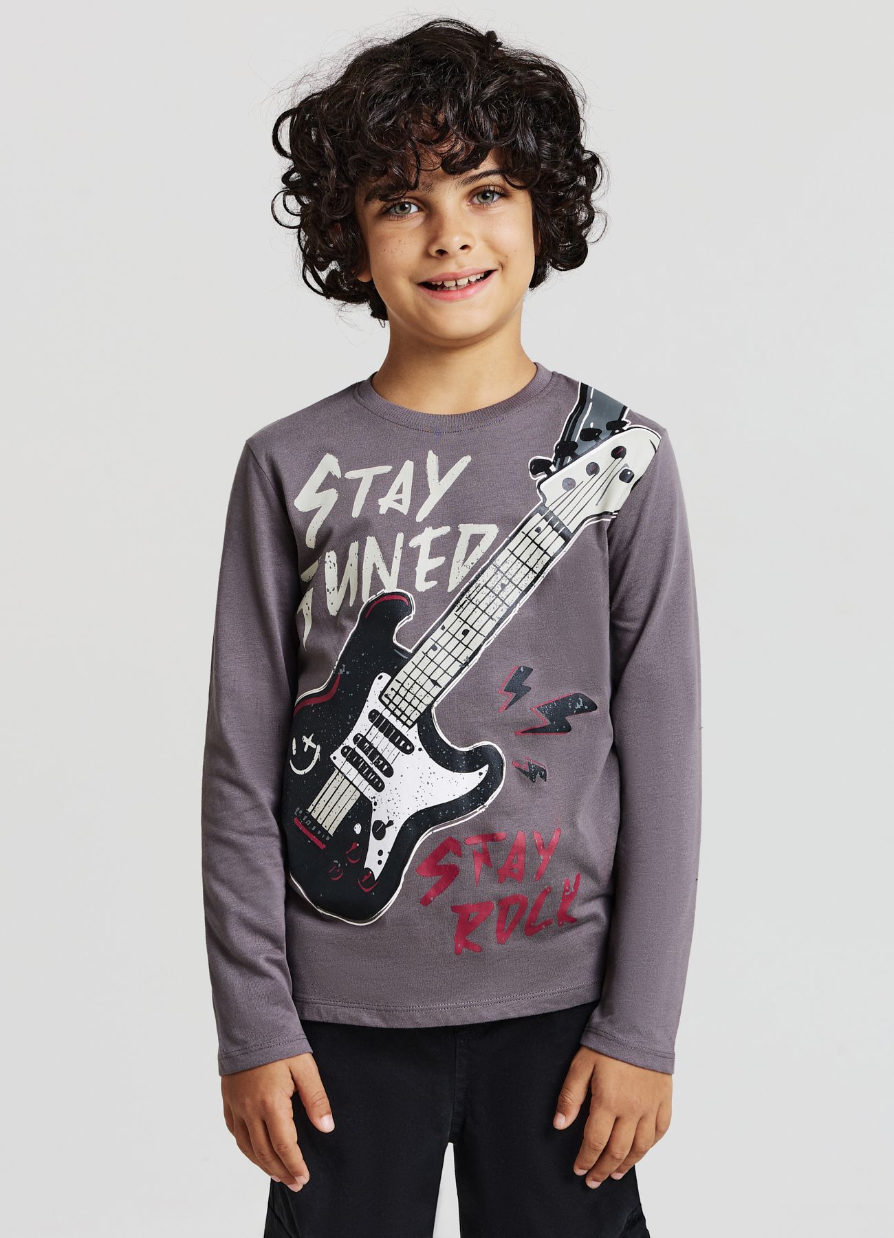 Long-sleeved T-shirt Boys Calliope Kids det_2