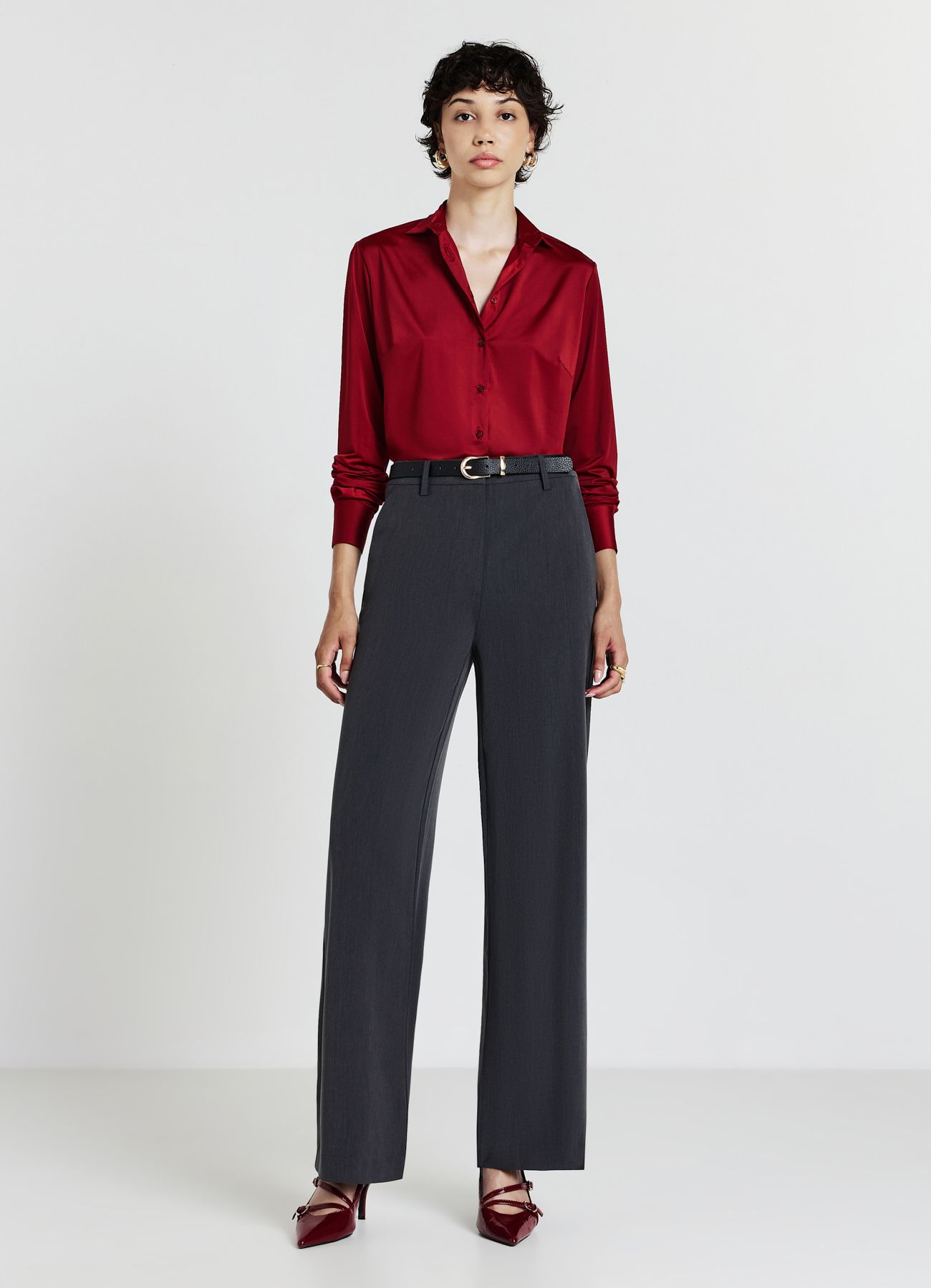 Long-sleeved shirt Woman Calliope det_1