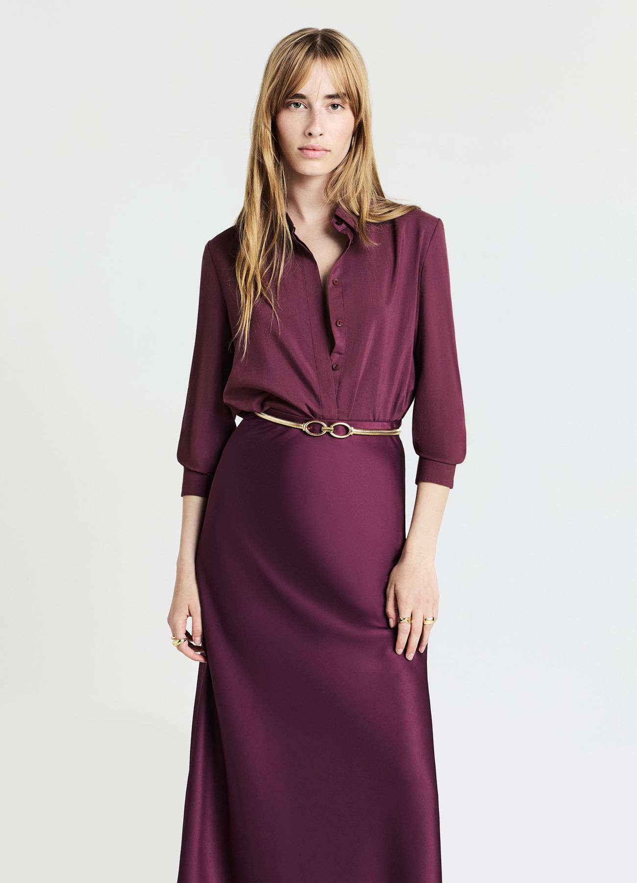 Long-sleeved shirt Woman Calliope det_2