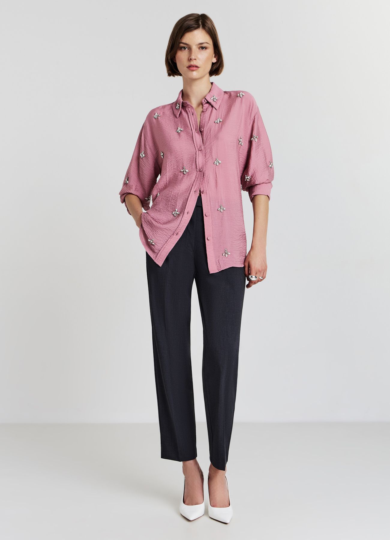 Long-sleeved shirt Woman Calliope det_1