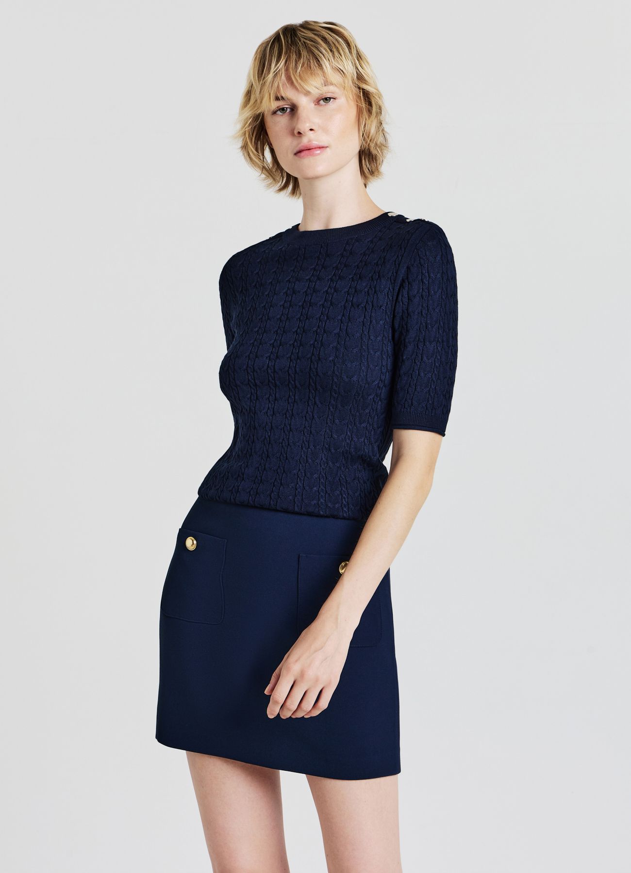 Short-sleeved T-shirt Woman Calliope det_2