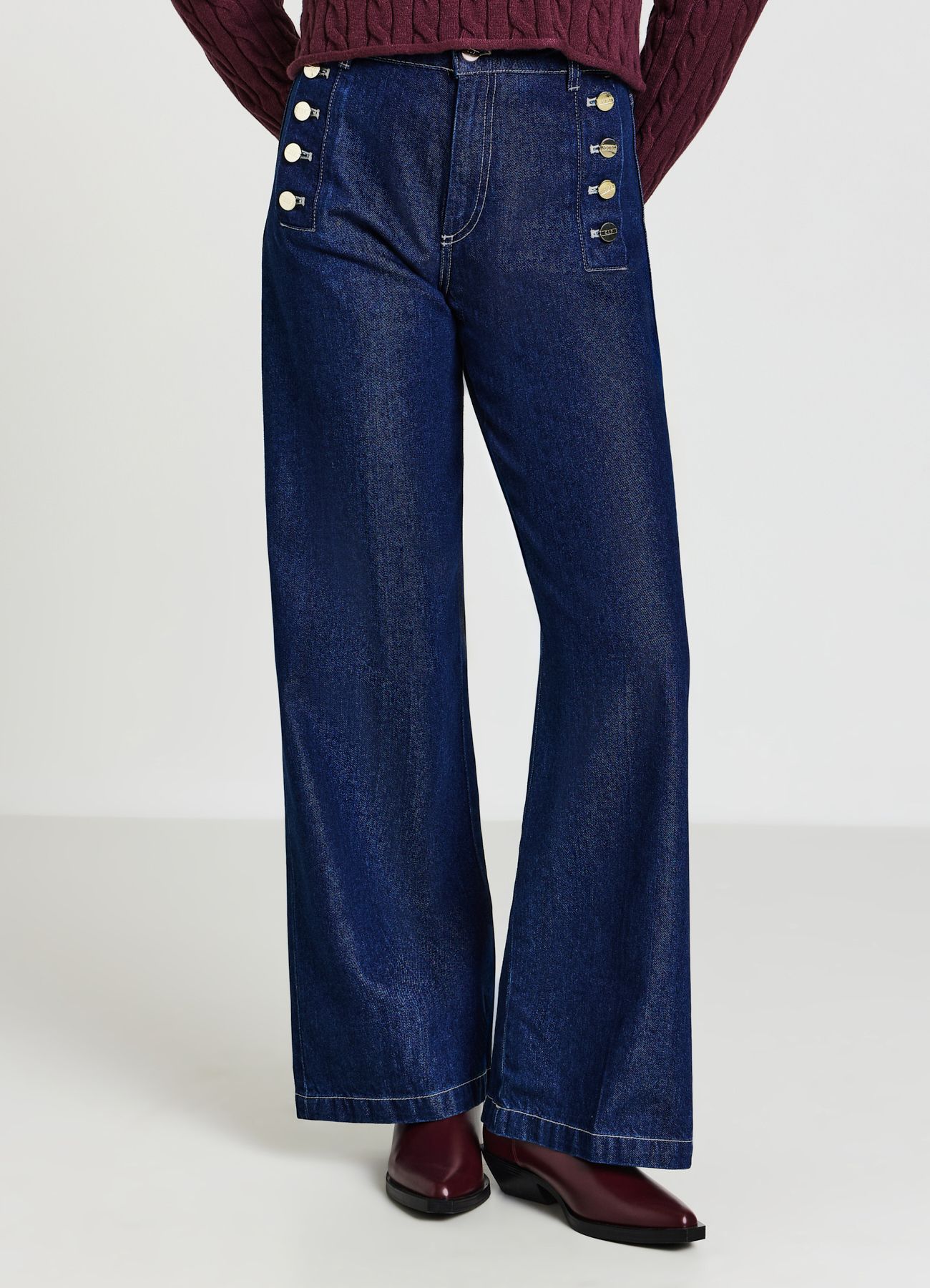 Pantalone Jeans Lungo Žene Calliope det_2