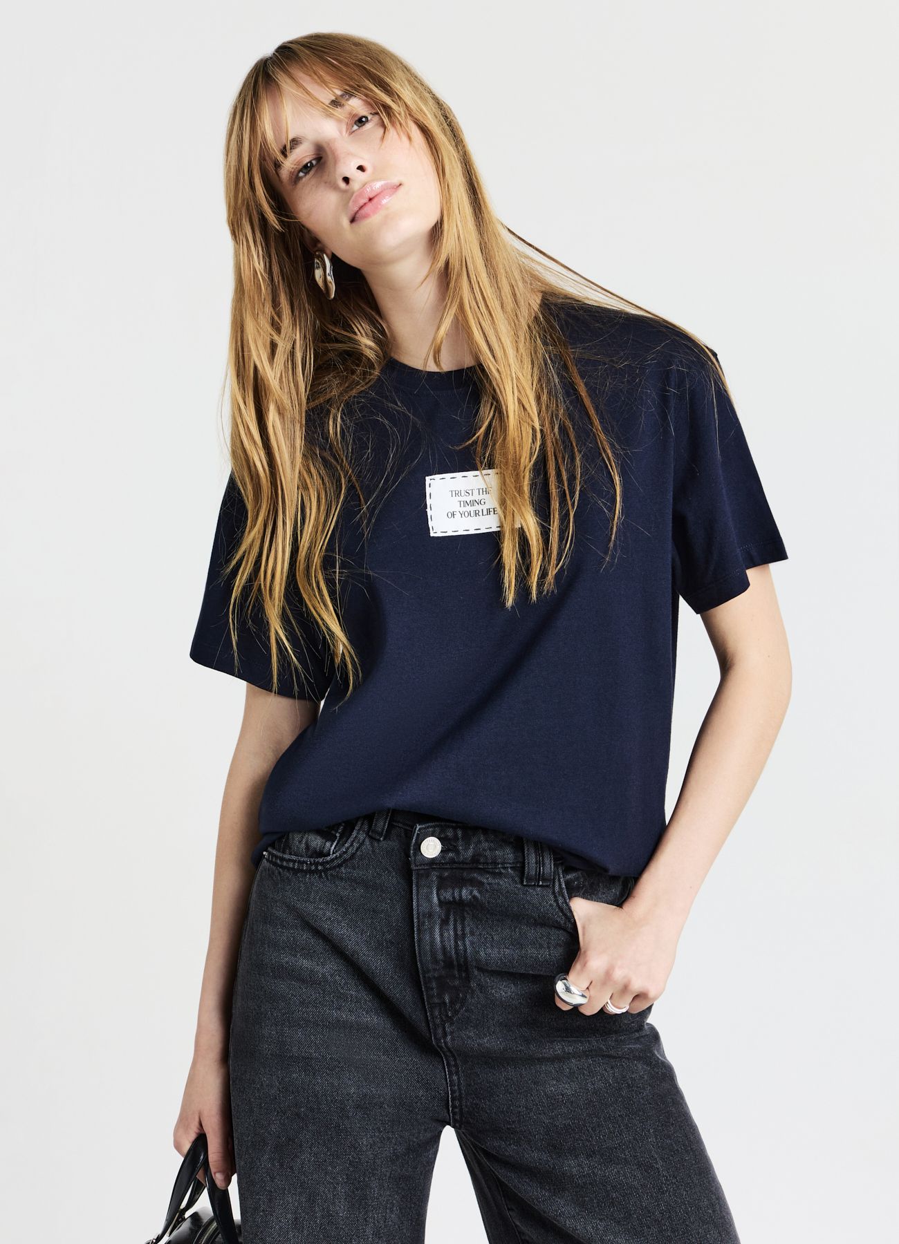 Short-sleeved T-shirt Woman Calliope det_2