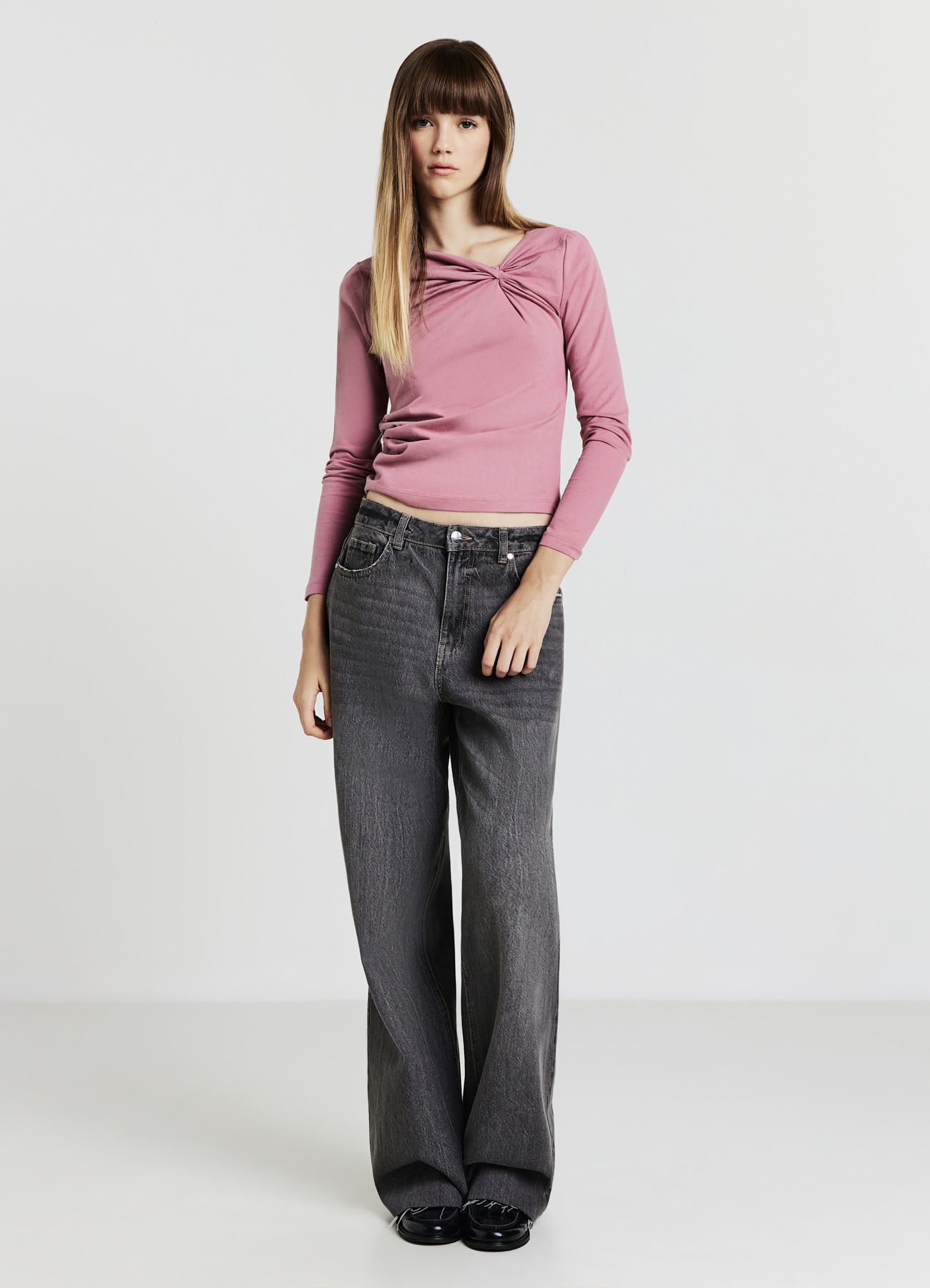 Long-sleeved T-shirt Woman Calliope det_1