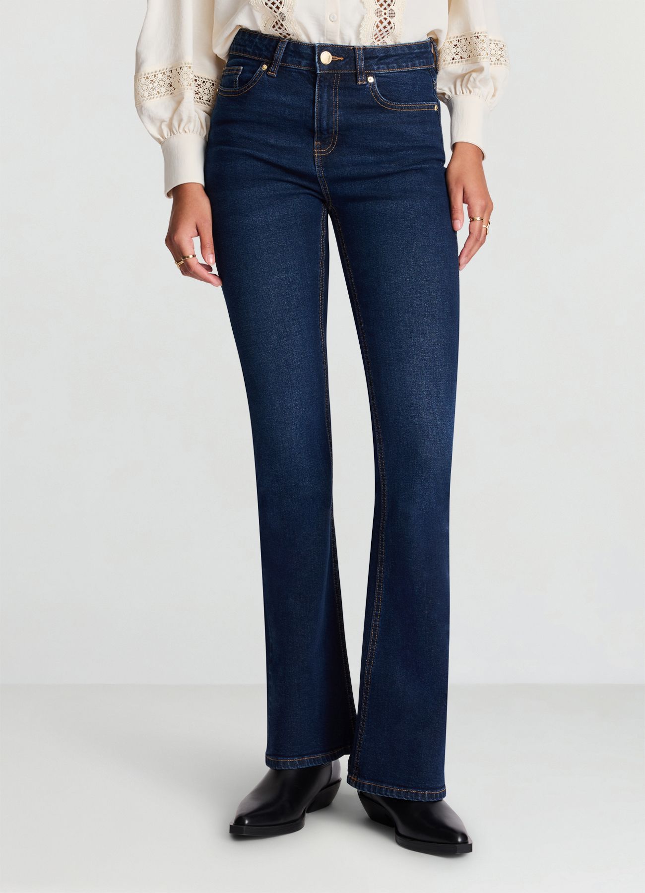 Nohavice jeans dlhe Zena Calliope det_2