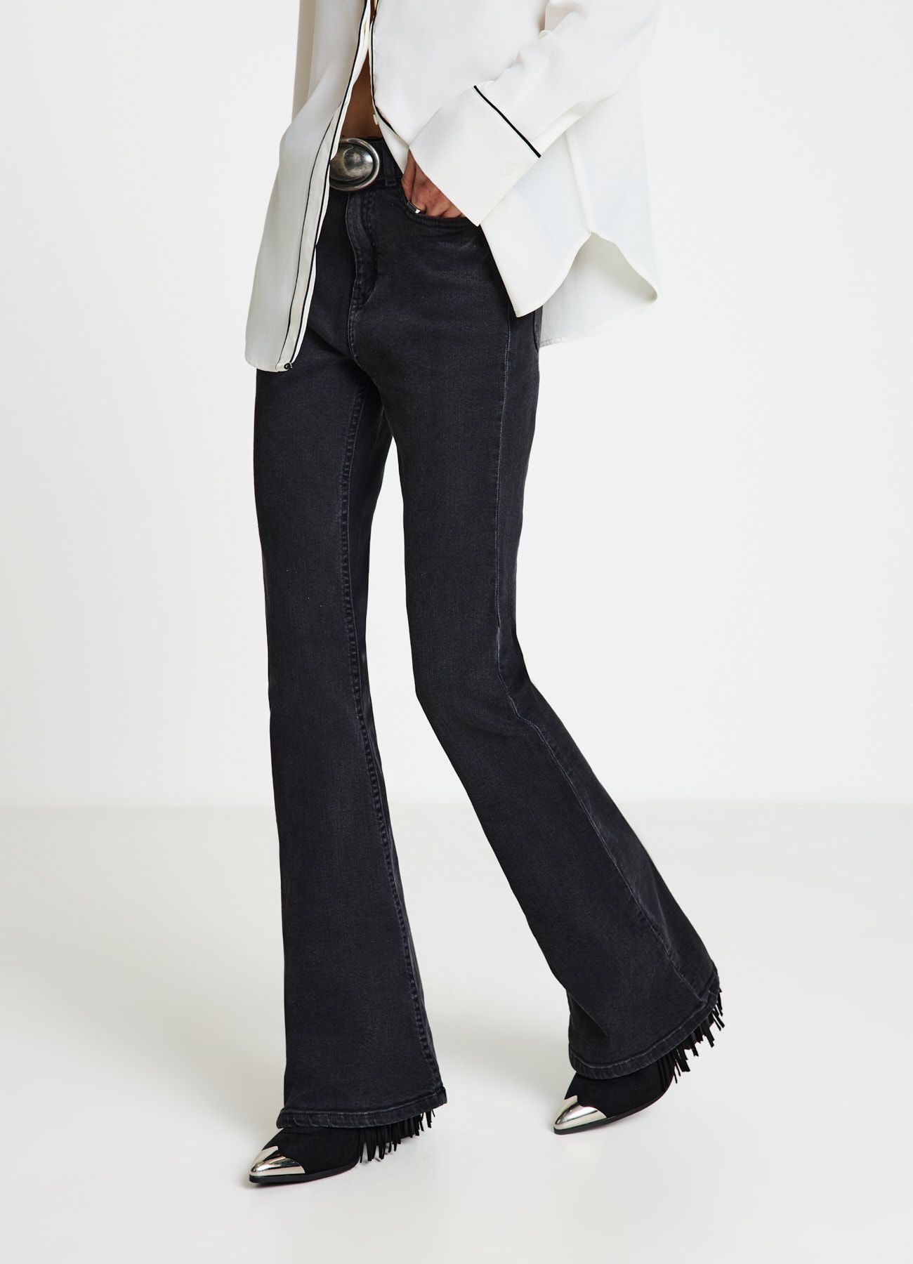 Pantalone Jeans Lungo Žene Calliope det_2