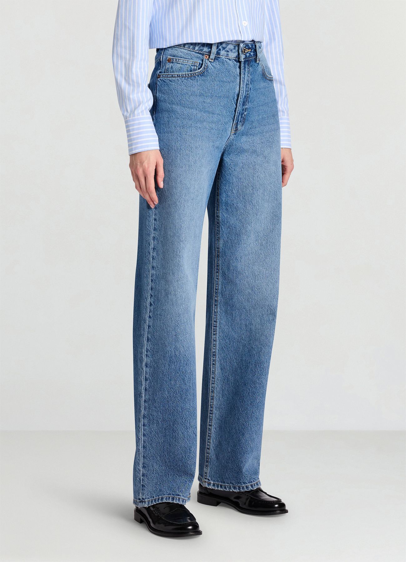 Nohavice jeans dlhe Zena Calliope det_2