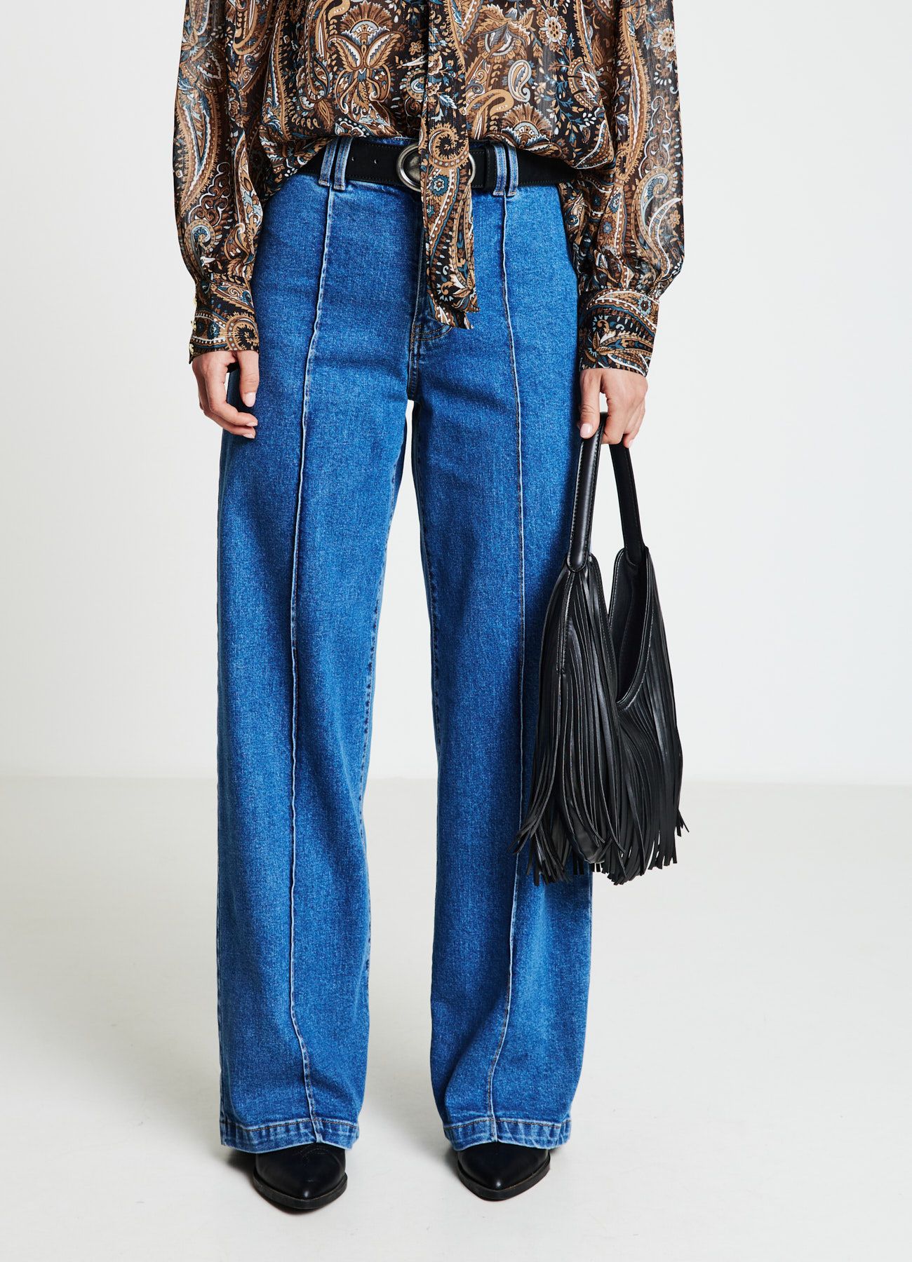 Long pants jeans Woman Calliope det_2