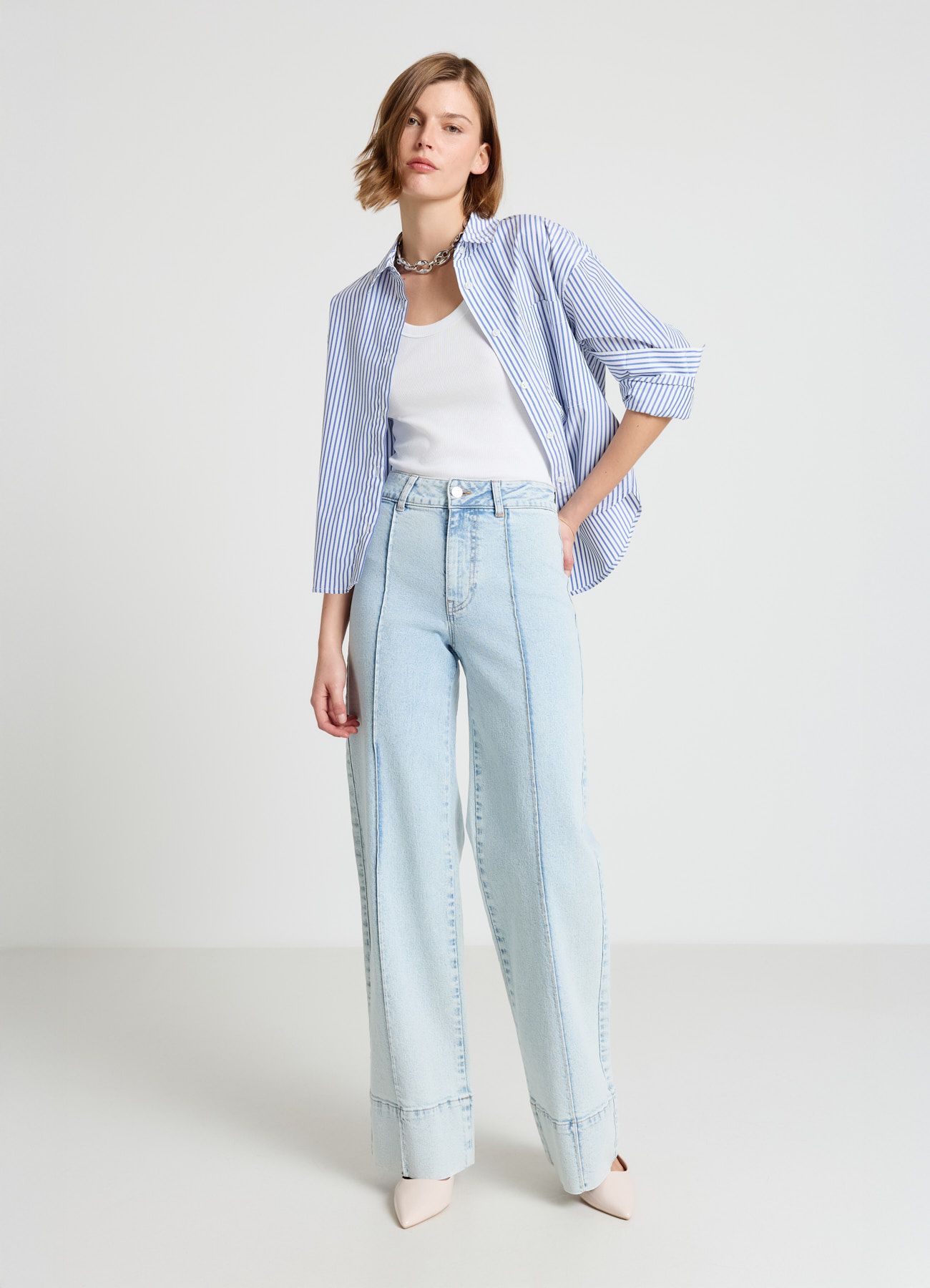 Pantalone Jeans Lungo Žene Calliope