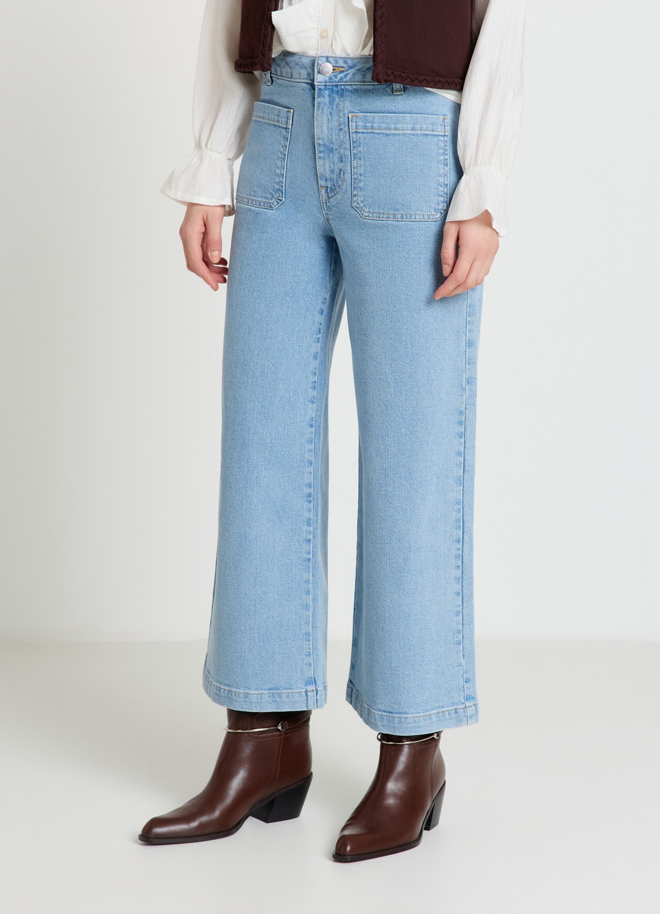 Long pants jeans Woman Calliope det_2