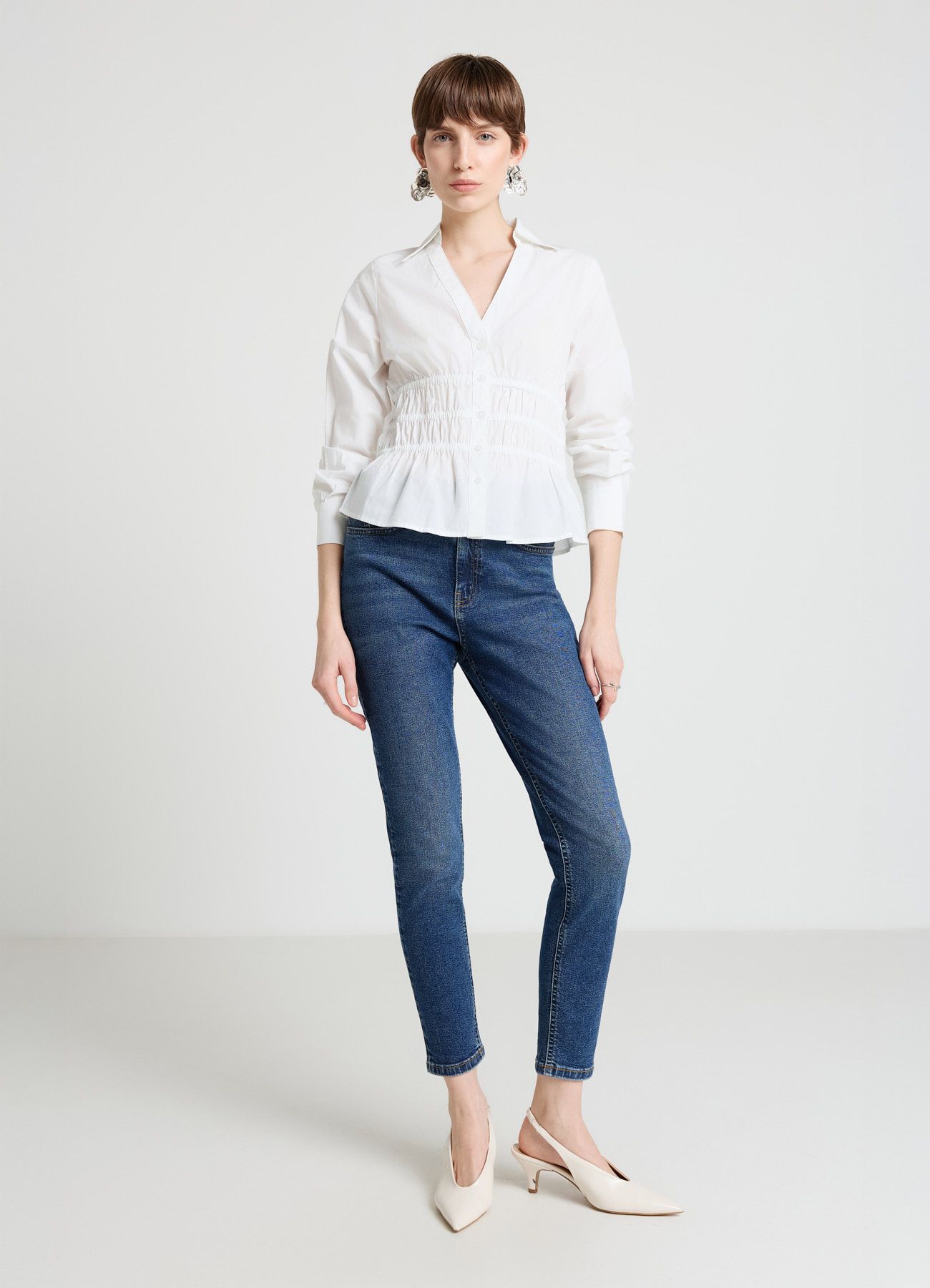 Pantalone Jeans Lungo Žene Calliope