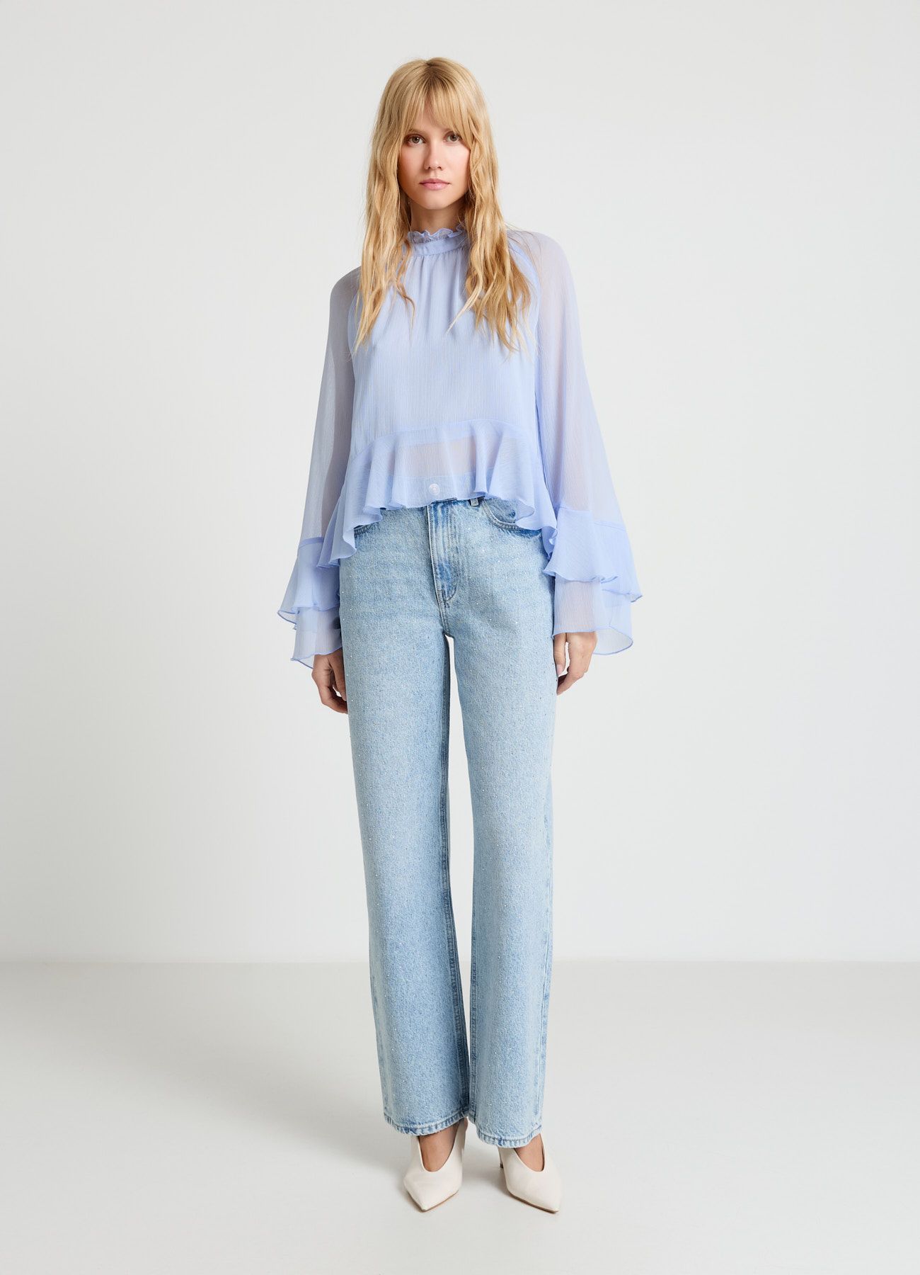 Pantalone Jeans Lungo Žene Calliope