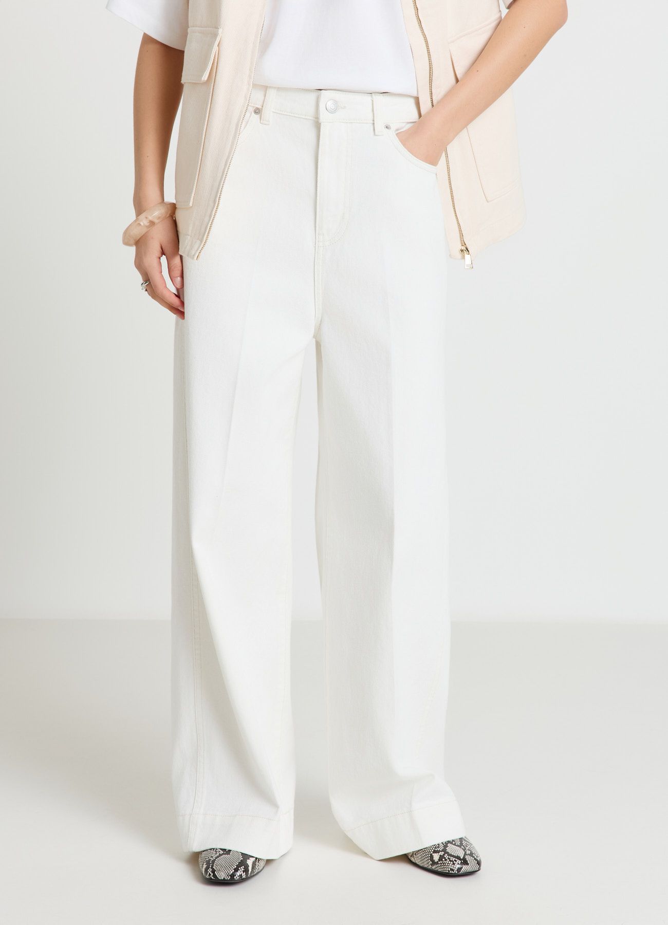 Nohavice jeans dlhe Zena Calliope det_2