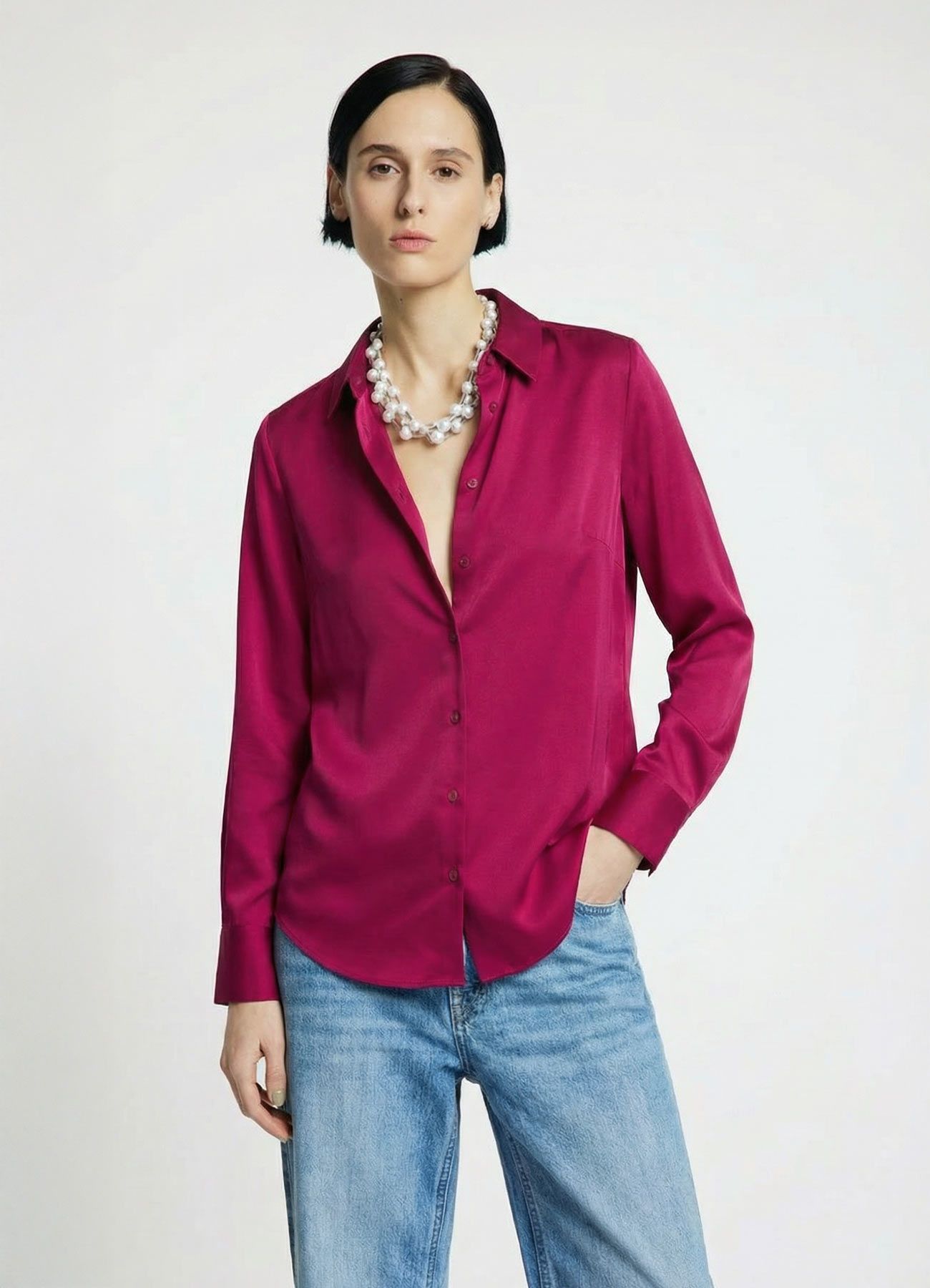 Long-sleeved shirt Woman Calliope det_2