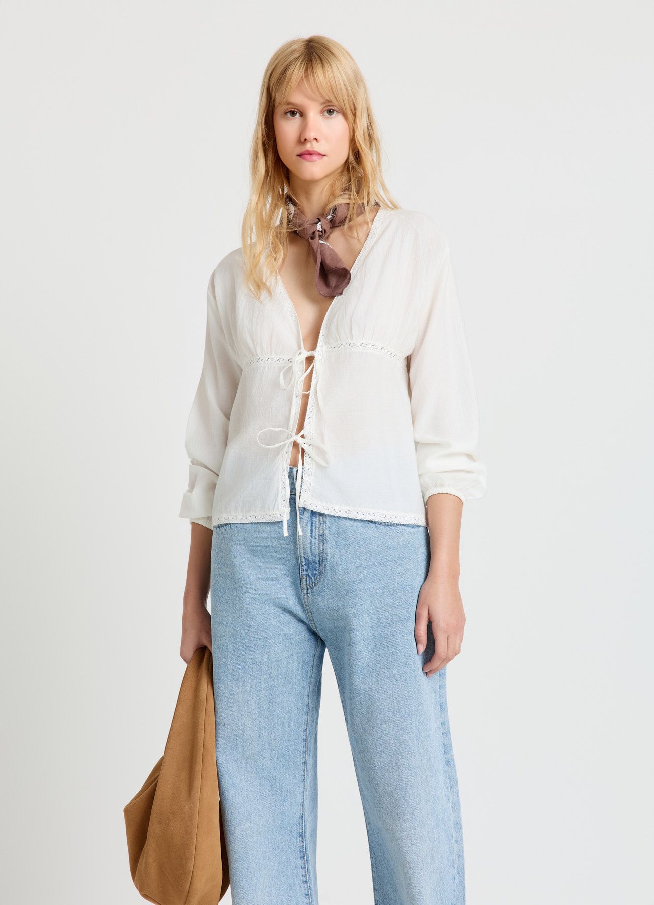 Long-sleeved shirt Woman Calliope det_2