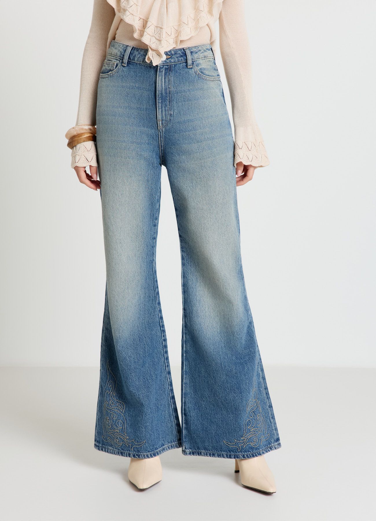 Long pants jeans Woman Calliope det_2